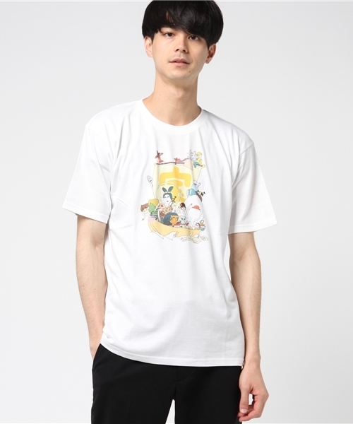 Beams Japan ビームス ジャパン の びじゅチューン 描下ろし Tシャツ 半袖 Adult Tシャツ カットソー Wear