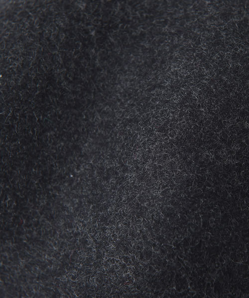 amorous insense（アモラスインセンス）の「[ウール100％]変形キャスケット（キャスケット・レディース・チャコールグレー/ブラック/グレー・ﾌﾘ-）」の11枚目の写真