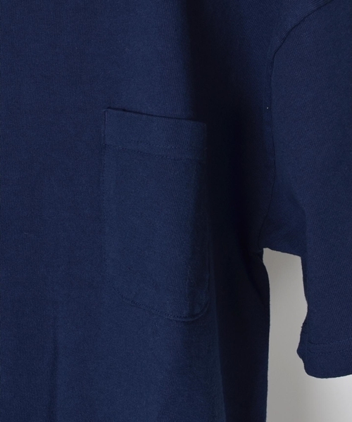 Champion(チャンピオン)の「Champion: MADE IN USA T1011 ポケット Tシャツ(Tシャツ/カットソー・メンズ・ホワイト/ネイビー/ブラック・SMALL/MEDIUM/LARGE/X-LARGE)」の9枚目の写真