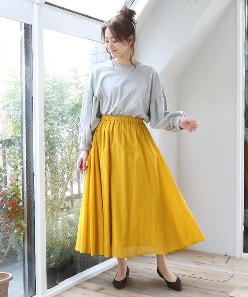 coen（コーエン）の「袖ボリュームカットソー（Tシャツ/カットソー  