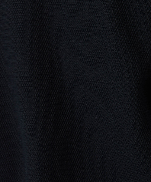 STUDIOUS（ステュディオス）の「【STUDIOUS】リンクスモックネックニットTシャツ（ニット/セーター・メンズ・ホワイト/ブラック/ベージュ・1/2/3）」の7枚目の写真