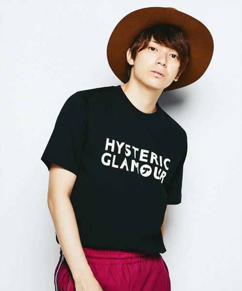 HYSTERIC GLAMOUR(ヒステリックグラマー)の「HYS SYMBOL プリント Tシャツ(Tシャツ/カットソー・メンズ・ブラック/トップグレー/ホワイト・LARGE/MEDIUM/SMALL/X-LARGE)」の2枚目の写真