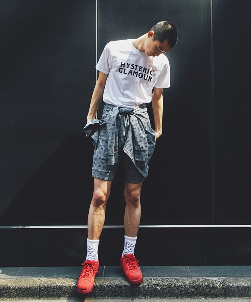 HYSTERIC GLAMOUR(ヒステリックグラマー)の「HYS SYMBOL プリント Tシャツ(Tシャツ/カットソー・メンズ・ブラック/トップグレー/ホワイト・LARGE/MEDIUM/SMALL/X-LARGE)」の7枚目の写真