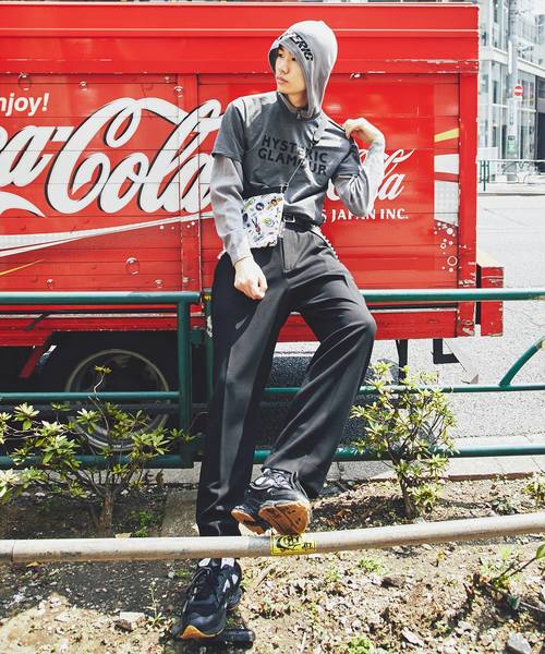 HYSTERIC GLAMOUR(ヒステリックグラマー)の「HYS SYMBOL プリント Tシャツ(Tシャツ/カットソー・メンズ・ブラック/トップグレー/ホワイト・LARGE/MEDIUM/SMALL/X-LARGE)」の5枚目の写真