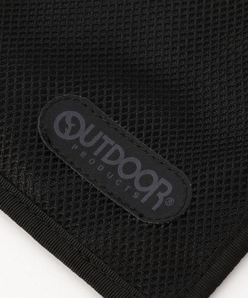 OUTDOOR PRODUCTS（アウトドアプロダクツ）の「OUTDOOR PRODUCTS(アウトドアプロダクツ)"BLACK"別注メッシュコンビサコッシュバッグ（ショルダーバッグ・メンズ・ブラック/ライトブルー・FREE）」の9枚目の写真