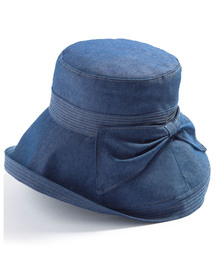 QUEENHEAD（クイーンヘッド）の「デニム リボンハット（ハット）」