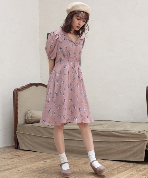 2023 春　NICE CLAUP大人気ワンピース　PINK one after another NICE CLAUP（ワンアフターアナザーナイ