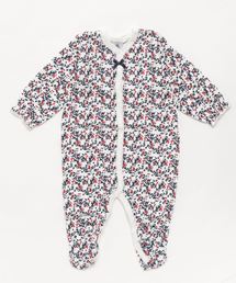 PETIT BATEAU | ベリープリント前開きロンパース(ロンパース)