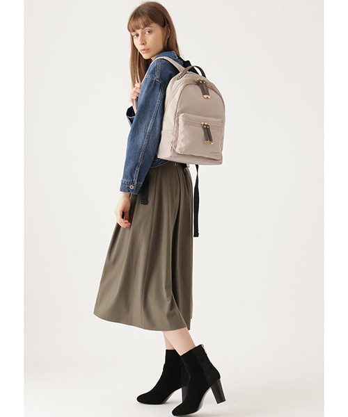 JILL STUART（ジルスチュアート）の「◆[WEB限定]NEWデイパック（バックパック/リュック・レディース・ブラック/ベージュ/ピンク・ﾌﾘ-）」の9枚目の写真