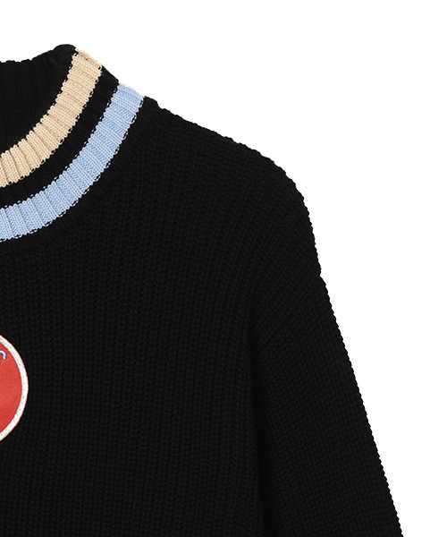 Candy Stripper(キャンディストリッパー)の「FOOLERY BUNNY ニット(ニット/セーター・レディース・ブラック/グレー/レッド・2)」の9枚目の写真