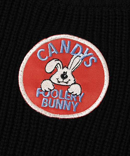 Candy Stripper(キャンディストリッパー)の「FOOLERY BUNNY ニット(ニット/セーター・レディース・ブラック/グレー/レッド・2)」の10枚目の写真