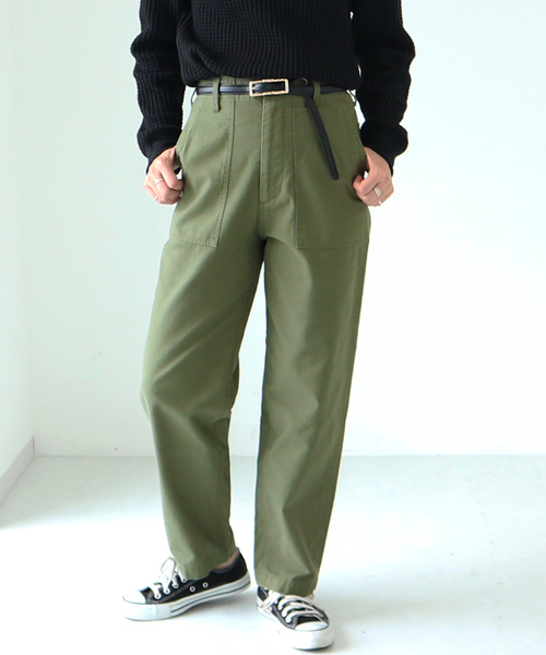 AMERICAN HOLIC(アメリカンホリック)の「ベイカーパンツ(その他パンツ・レディース・ブラック/ベージュ/カーキ・S/M/L)」の3枚目の写真