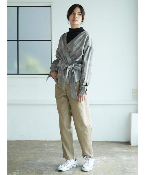 AMERICAN HOLIC(アメリカンホリック)の「ベイカーパンツ(その他パンツ・レディース・ブラック/ベージュ/カーキ・S/M/L)」の7枚目の写真