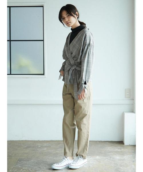 AMERICAN HOLIC(アメリカンホリック)の「ベイカーパンツ(その他パンツ・レディース・ブラック/ベージュ/カーキ・S/M/L)」の11枚目の写真