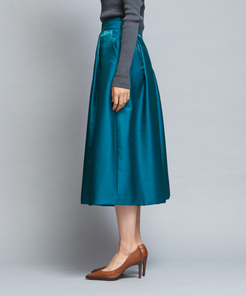 qualite（カリテ）の「ブライトウールボリュームパンツ（その他パンツ・レディース・ネイビー/グリーン・38/36/34）」の16枚目の写真