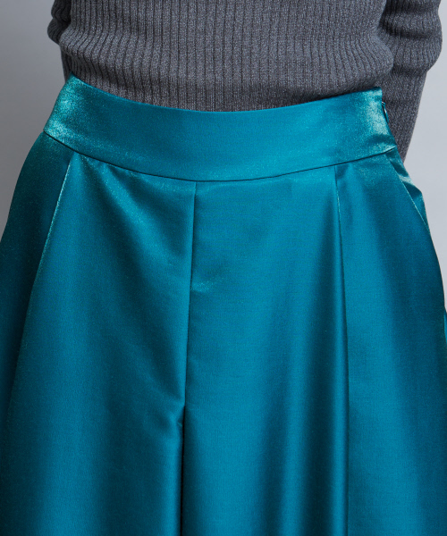 qualite（カリテ）の「ブライトウールボリュームパンツ（その他パンツ・レディース・ネイビー/グリーン・38/36/34）」の14枚目の写真