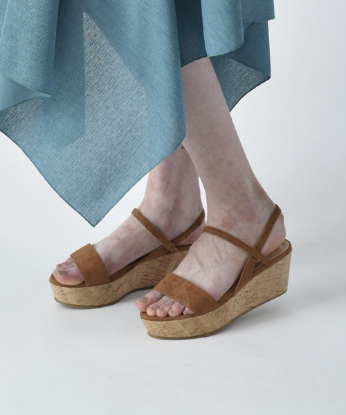 セール コルクウェッジサンダル サンダル Allureville アルアバイル のファッション通販 Zozotown