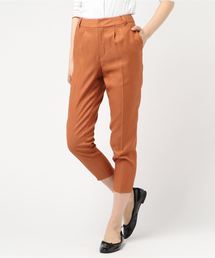 リネンタッチテーパードパンツ【セットアップ対応商品】