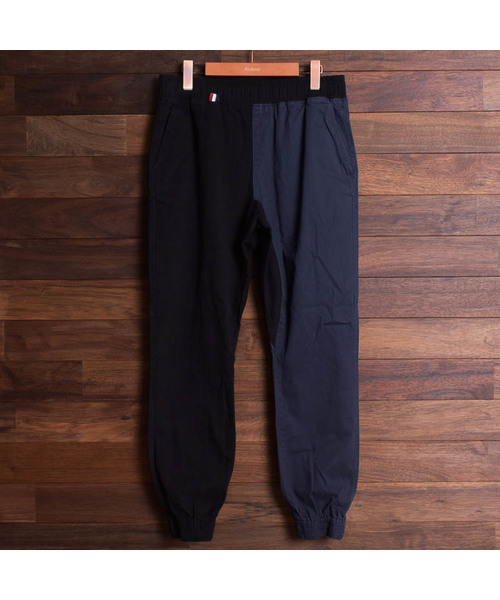 Bling Leads（ブリングリーズ）の「【Bl】サルエルジョガーパンツ（チノパンツ・メンズ・ブラック/ベージュ/ネイビー/カーキ/マルチ/ワンウォッシュ/ストライプ・MEDIUM/LARGE/X-LARGE）」の20枚目の写真