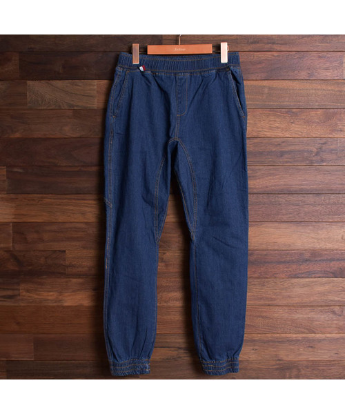 Bling Leads（ブリングリーズ）の「【Bl】サルエルジョガーパンツ（チノパンツ・メンズ・ブラック/ベージュ/ネイビー/カーキ/マルチ/ワンウォッシュ/ストライプ・MEDIUM/LARGE/X-LARGE）」の15枚目の写真