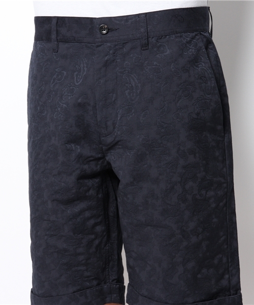 KATHARINE HAMNETT LONDON （キャサリンハムネットロンドン）の「PAISLEY JACQUARD / ペイズリ―ジャガードショーツ（その他パンツ・メンズ・グレー/ネイビー/ブラック/カーキ・LARGE/MEDIUM/AL）」の8枚目の写真