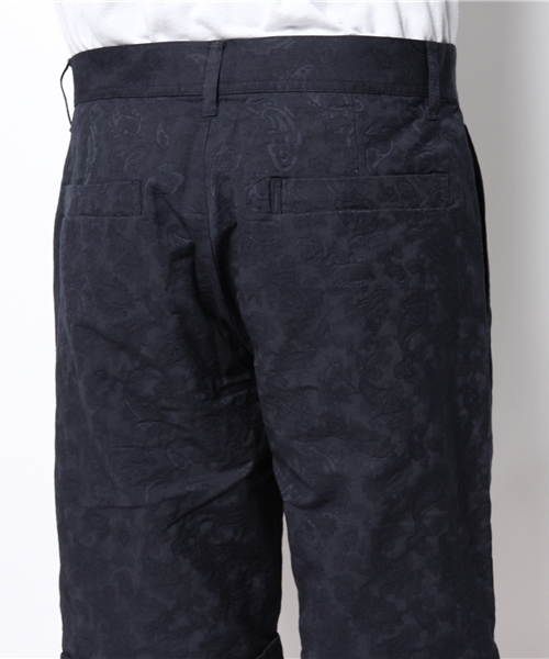 KATHARINE HAMNETT LONDON （キャサリンハムネットロンドン）の「PAISLEY JACQUARD / ペイズリ―ジャガードショーツ（その他パンツ・メンズ・グレー/ネイビー/ブラック/カーキ・LARGE/MEDIUM/AL）」の9枚目の写真