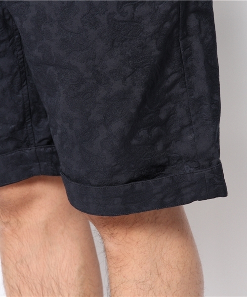 KATHARINE HAMNETT LONDON （キャサリンハムネットロンドン）の「PAISLEY JACQUARD / ペイズリ―ジャガードショーツ（その他パンツ・メンズ・グレー/ネイビー/ブラック/カーキ・LARGE/MEDIUM/AL）」の11枚目の写真