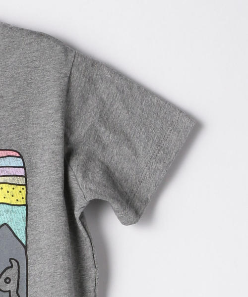 patagonia（パタゴニア）の「【patagonia(パタゴニア)】/FitzRoy T（Tシャツ/カットソー・キッズ・ネイビー/ライラック/ピンク/グレー・3T/5T/4T）」の7枚目の写真