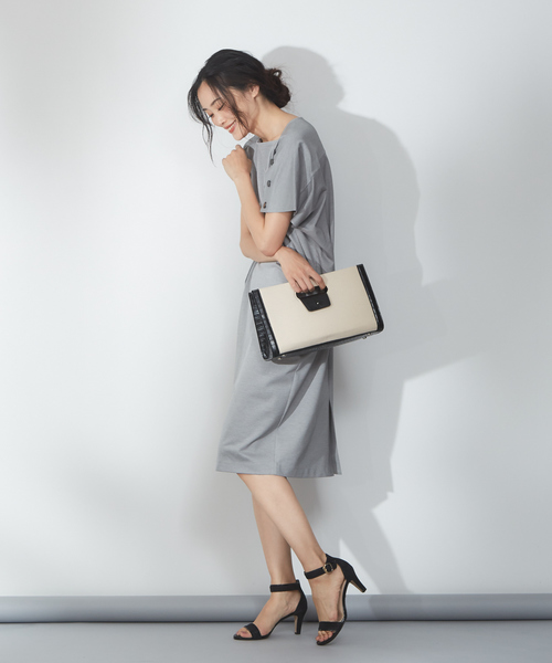 Au BANNISTER（オゥバニスター）の「キリカエアンクルストラップサンダル（サンダル・レディース・ブラック/ネイビー/レッド/ピンクゴールド・38/35/36/37/39）」の8枚目の写真