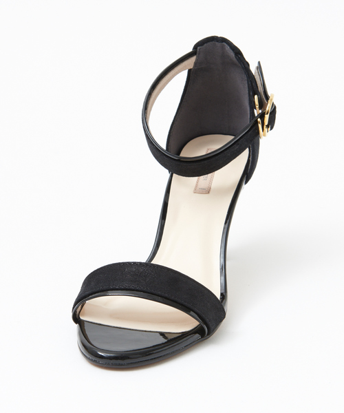 Au BANNISTER（オゥバニスター）の「キリカエアンクルストラップサンダル（サンダル・レディース・ブラック/ネイビー/レッド/ピンクゴールド・38/35/36/37/39）」の6枚目の写真