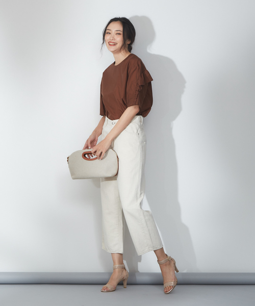 Au BANNISTER（オゥバニスター）の「キリカエアンクルストラップサンダル（サンダル・レディース・ブラック/ネイビー/レッド/ピンクゴールド・38/35/36/37/39）」の19枚目の写真