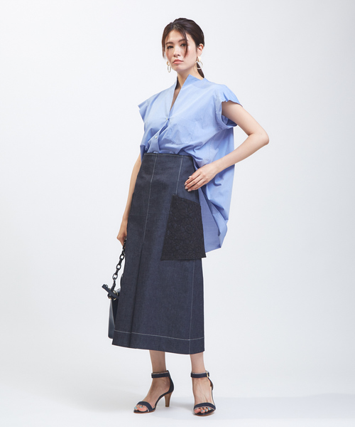 Au BANNISTER（オゥバニスター）の「キリカエアンクルストラップサンダル（サンダル・レディース・ブラック/ネイビー/レッド/ピンクゴールド・38/35/36/37/39）」の13枚目の写真