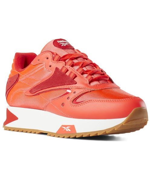 Reebok（リーボック）の「クラシックレザー [CL LTHR ATI 90S W]（スニーカー・レディース・レッド/ライトグレー/ブルー・22.5cm/25.5cm/24.5cm/24.0cm/26.0cm/23.0cm/25.0cm/23.5cm）」の3枚目の写真