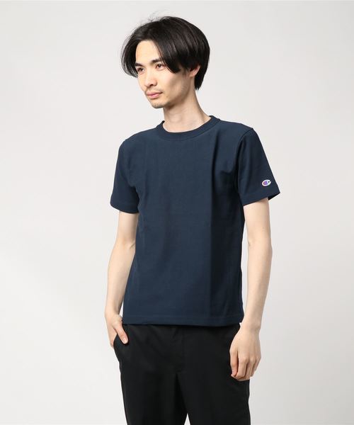 Champion（チャンピオン）の「チャンピオン RW T-SHIRT（Tシャツ/カットソー・メンズ・ホワイト/ダークグリーン/レッド/ダークブルー/ブラック/ネイビー・S/L/M/XL）」の4枚目の写真