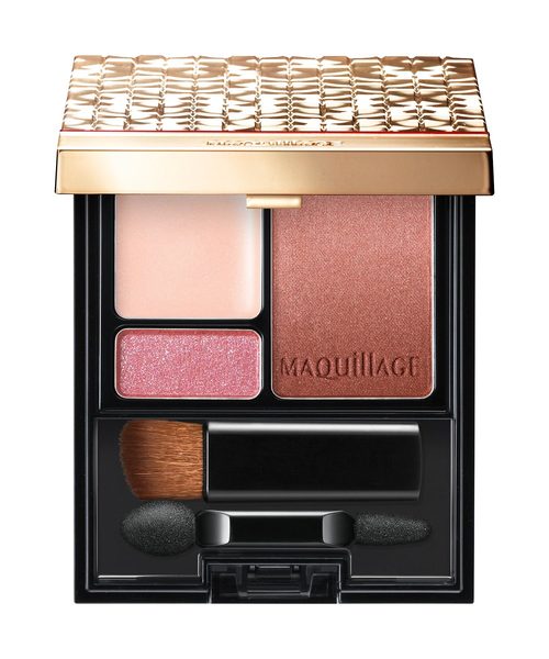 MAQuillAGE(マキアージュ)の「マキアージュ ドラマティックスタイリングアイズS RD332 ストロベリーティー(メイクアップ)」|レッド系その他