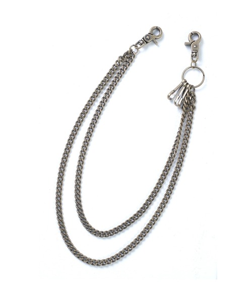 an meets zakka(アンミツザッカ)の「an meets zakka 2連ウォレットチェーン(ウォレットチェーン・メンズ・ガンメタ/シルバー/ゴールド/アンティークゴールド/アンティークシルバー・ONE SIZE)」の18枚目の写真