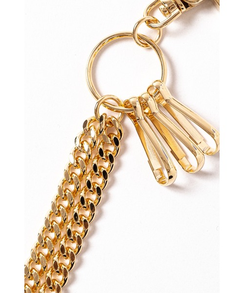 an meets zakka(アンミツザッカ)の「an meets zakka 2連ウォレットチェーン(ウォレットチェーン・メンズ・ガンメタ/シルバー/ゴールド/アンティークゴールド/アンティークシルバー・ONE SIZE)」の20枚目の写真