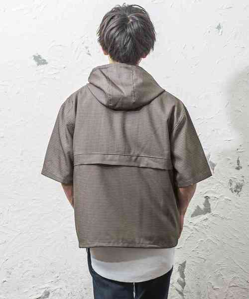 MinoriTY（マイノリティ）の「半袖アノラック レトロチェック ビッグシルエット（シャツ/ブラウス・メンズ・その他1/その他・L/M）」の8枚目の写真