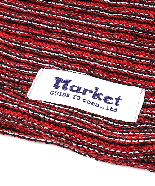 coen(コーエン)の「【Market】コットンネパールネックウォーマー(ストール/ショール・メンズ・ブラック/レッド/コバルトブルー・フリー)」の4枚目の写真