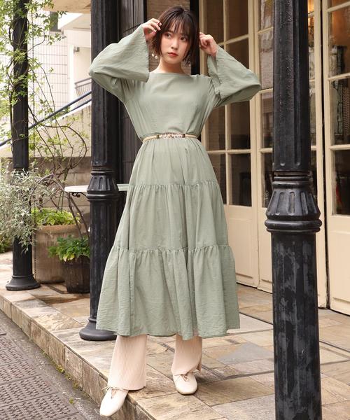 one after another NICE CLAUP(ワンアフターアナザーナイスクラップ)の「ゴムベルト(ベルト・レディース・オフホワイト/その他11・FREE)」の6枚目の写真