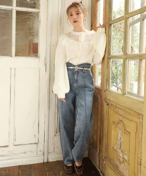 one after another NICE CLAUP(ワンアフターアナザーナイスクラップ)の「ゴムベルト(ベルト・レディース・オフホワイト/その他11・FREE)」の12枚目の写真