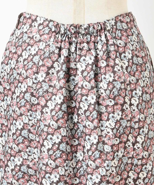 one after another NICE CLAUP（ワンアフターアナザーナイスクラップ）の「【Flower Collection】フラワー裾チュールスカート（スカート・レディース・ブラウン/ラベンダー・FREE）」の19枚目の写真