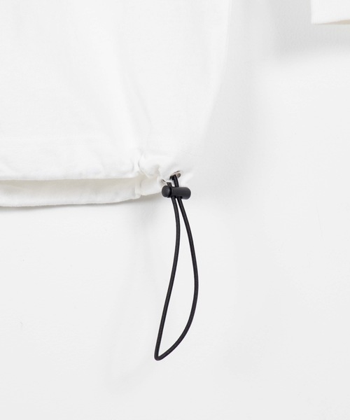 WEGO（ウィゴー）の「WEGO/カラーロゴ刺繍ロンＴ（Tシャツ/カットソー・メンズ・ホワイト/ブラック/パープル・MEDIUM/LARGE）」の9枚目の写真