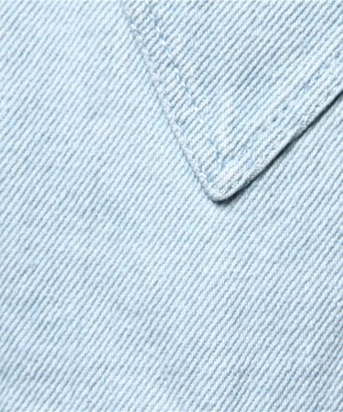 goocy(グースィー)の「サンカクポケットオーバーオール(サロペット/オーバーオール・レディース・ホワイト/ブルー・FREE)」の10枚目の写真