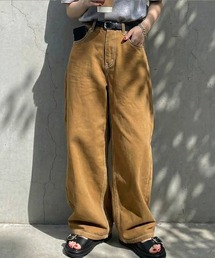 antiqua（アンティカ）の「綿100% 無地 デニム パンツ（デニムパンツ）」