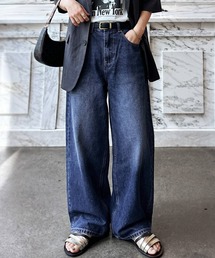 antiqua（アンティカ）の「綿100% 無地 デニム パンツ（デニムパンツ）」