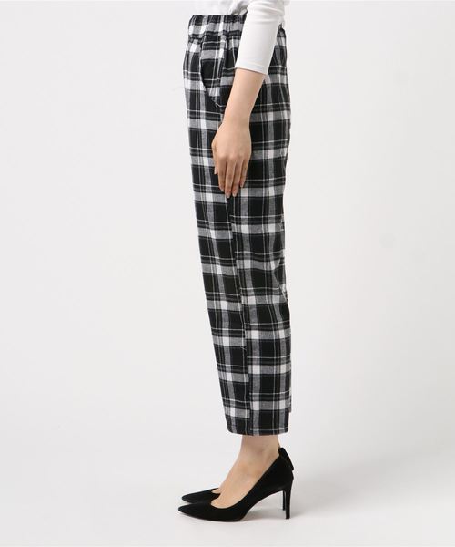 DING（ディング）の「DING/チェック柄イージーパンツ（その他パンツ・レディース・グリーン/ブラック/レッド/ブルー・FREE）」の14枚目の写真