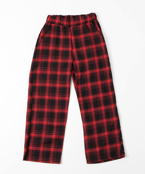 DING（ディング）の「DING/チェック柄イージーパンツ（その他パンツ・レディース・グリーン/ブラック/レッド/ブルー・FREE）」の15枚目の写真