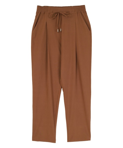 titivate（ティティベイト）の「ﾘﾗｯｸｽﾃｰﾊﾟｰﾄﾞﾊﾟﾝﾂ（その他パンツ・レディース・ブラウン/ブラック/グレイッシュベージュ/グリーン系その他/ブルー/ライトブラウン/ピンク/ラベンダー・L/S/M）」の3枚目の写真