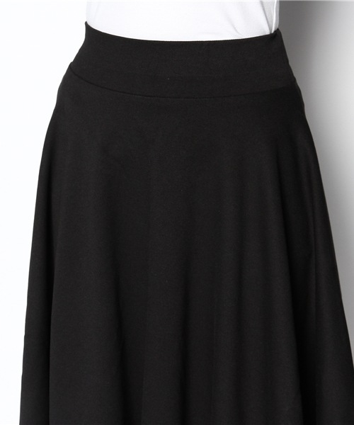 ROSE BUD COUPLES （ローズ バッド カップルズ）の「オリジナル ストレッチ ミディアム フレア スカート（スカート・レディース・アイボリー/ブラック/ネイビー/レッド/ダークグリーン・ONE SIZE）」の8枚目の写真